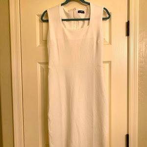 White Sleeveless Dress